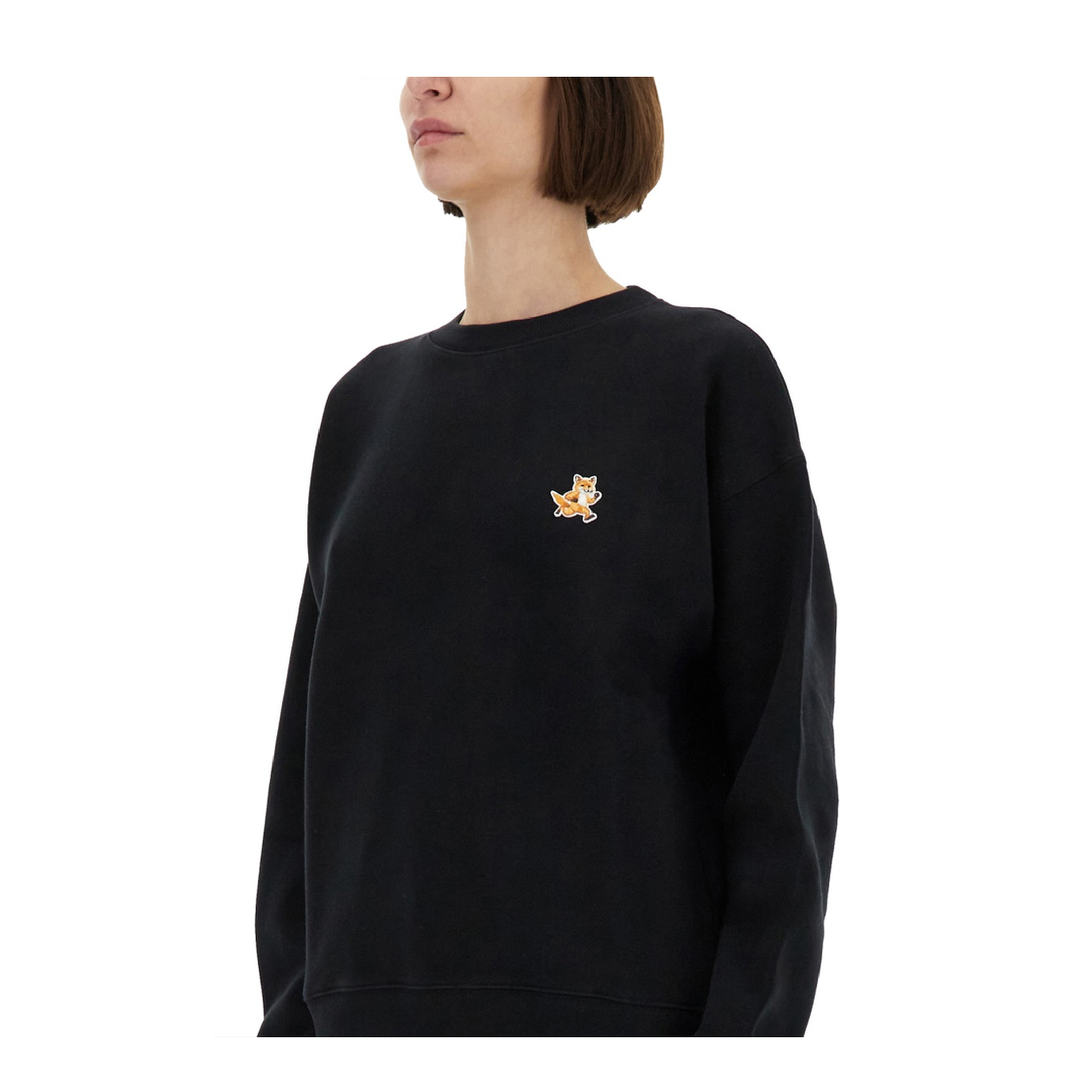 MAYFEYR - Maison Kitsuné - Speedy Fox Patch Sweatshirt - MW00309KM0307P199