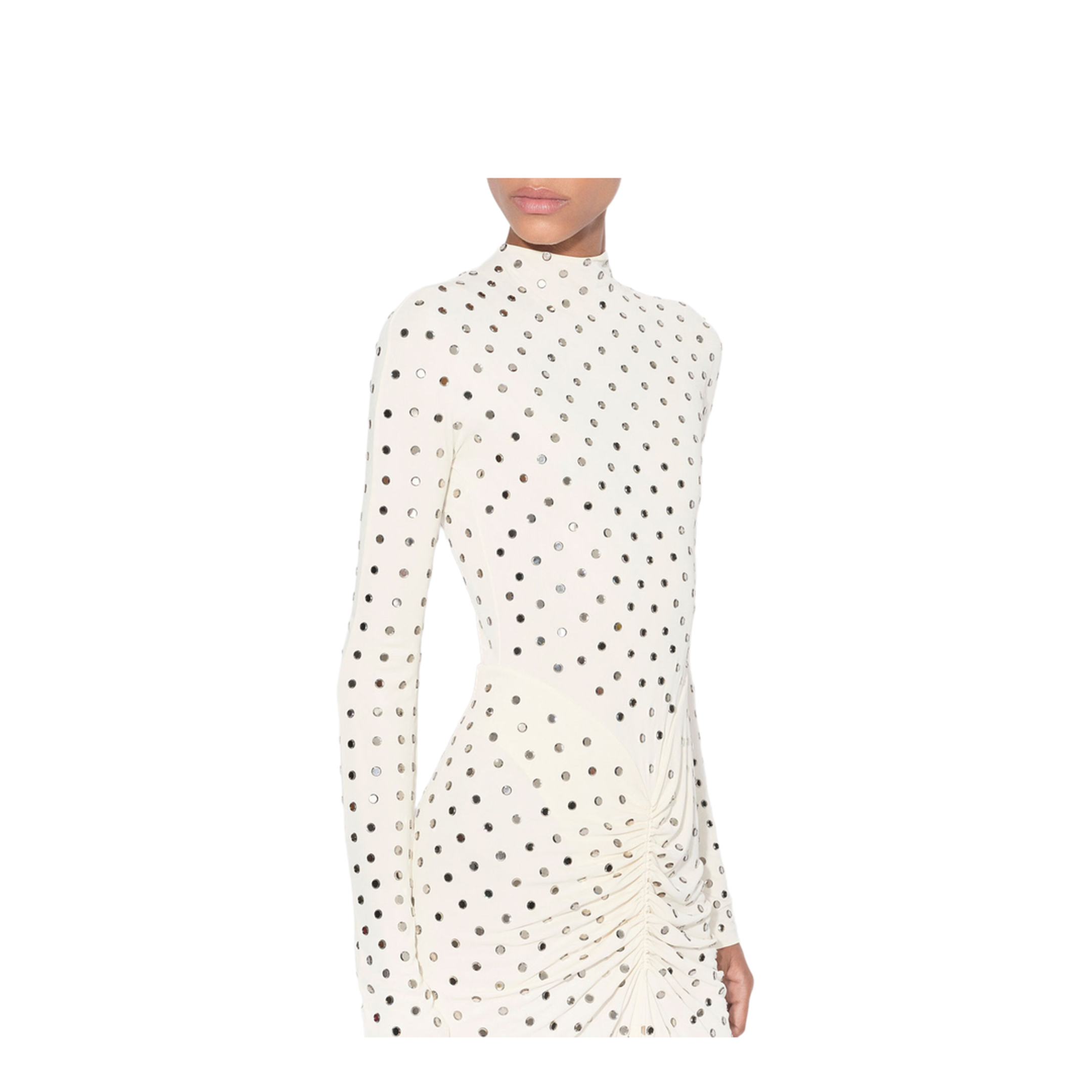 MAYFEYR - Alaia - Draped Fluid Strass Jersey Dress - AA9R2916X096C