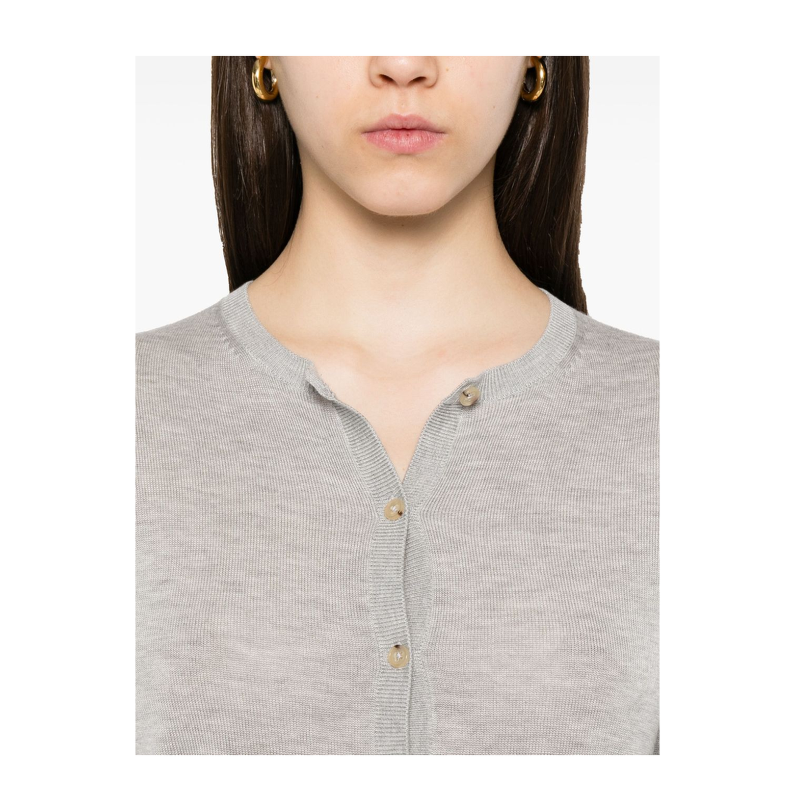 Crewneck Cardigan