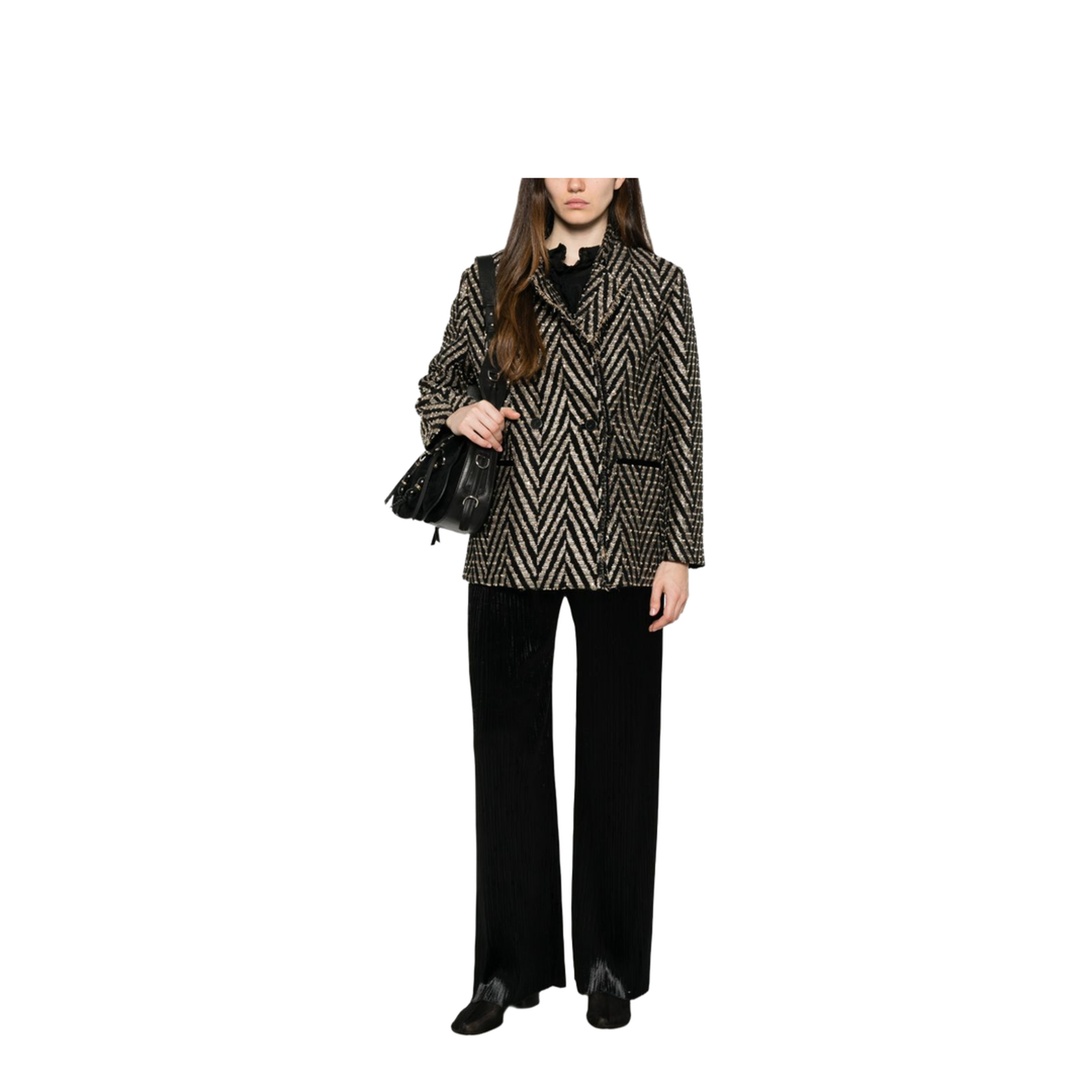 MAYFEYR - Forte Forte - Jackets Black - 15015MYCOATNERO