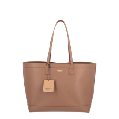 Medium Grainy Leather London Tote Bag