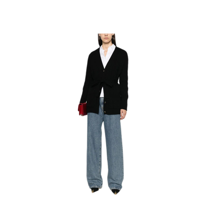 MAYFEYR - Valentino - Cable-Knit Belted Cashmere Cardigan - BKA16DAB90NO