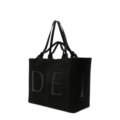 MAYFEYR - Casadei - Black Leather Tote Bag - 3W503C0000GALNA9000
