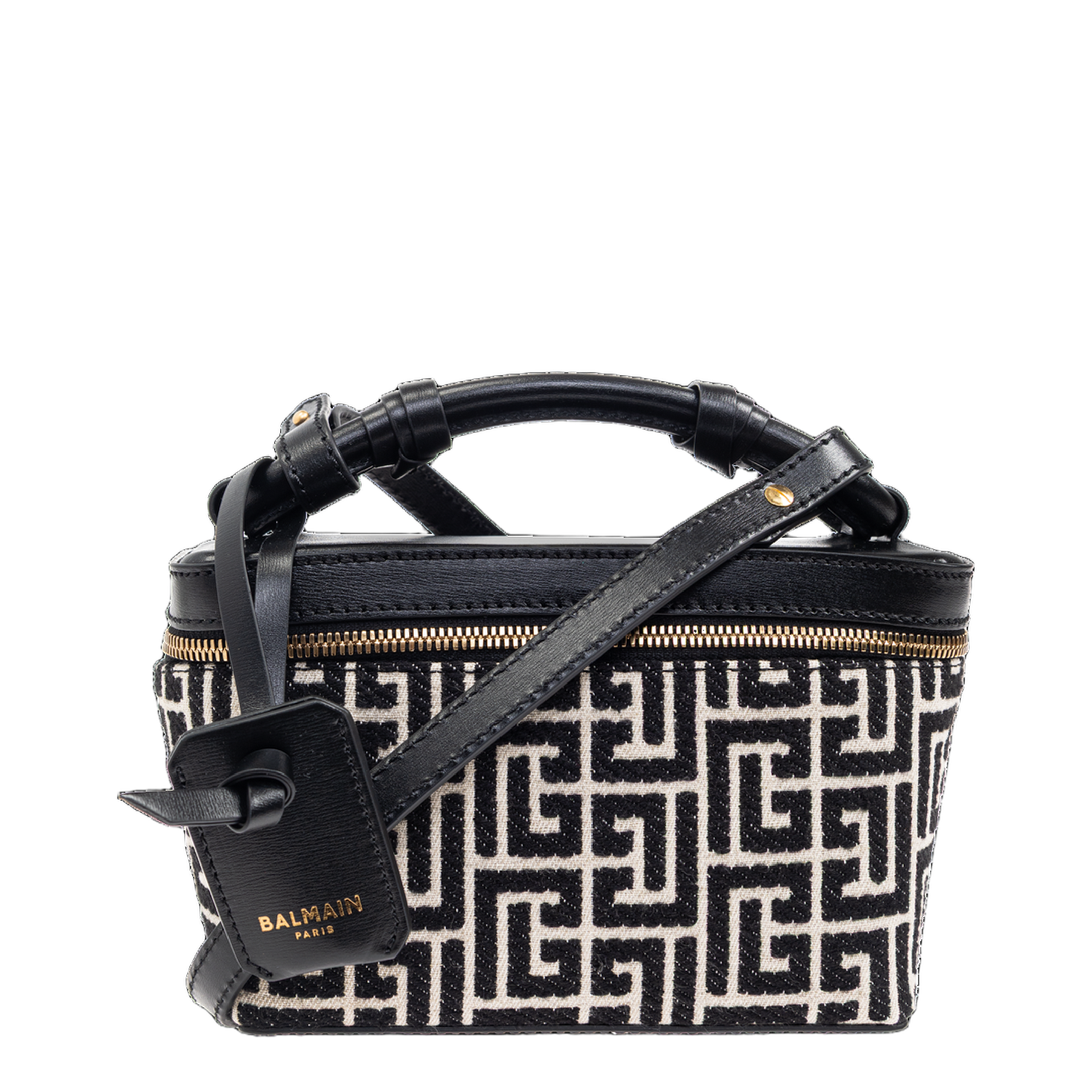 B-Army Vanity Case in Monogrammed Canvas and Leather