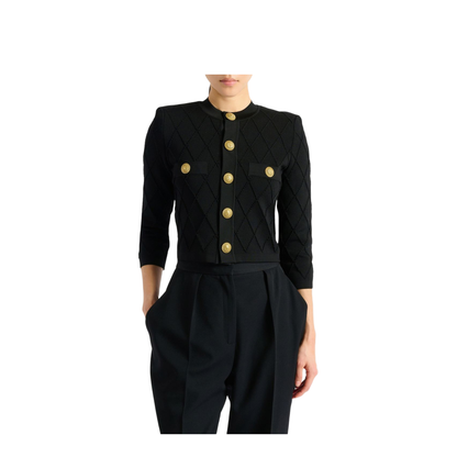 MAYFEYR - Balmain - Sweaters Black - HF1KL612KK200PA