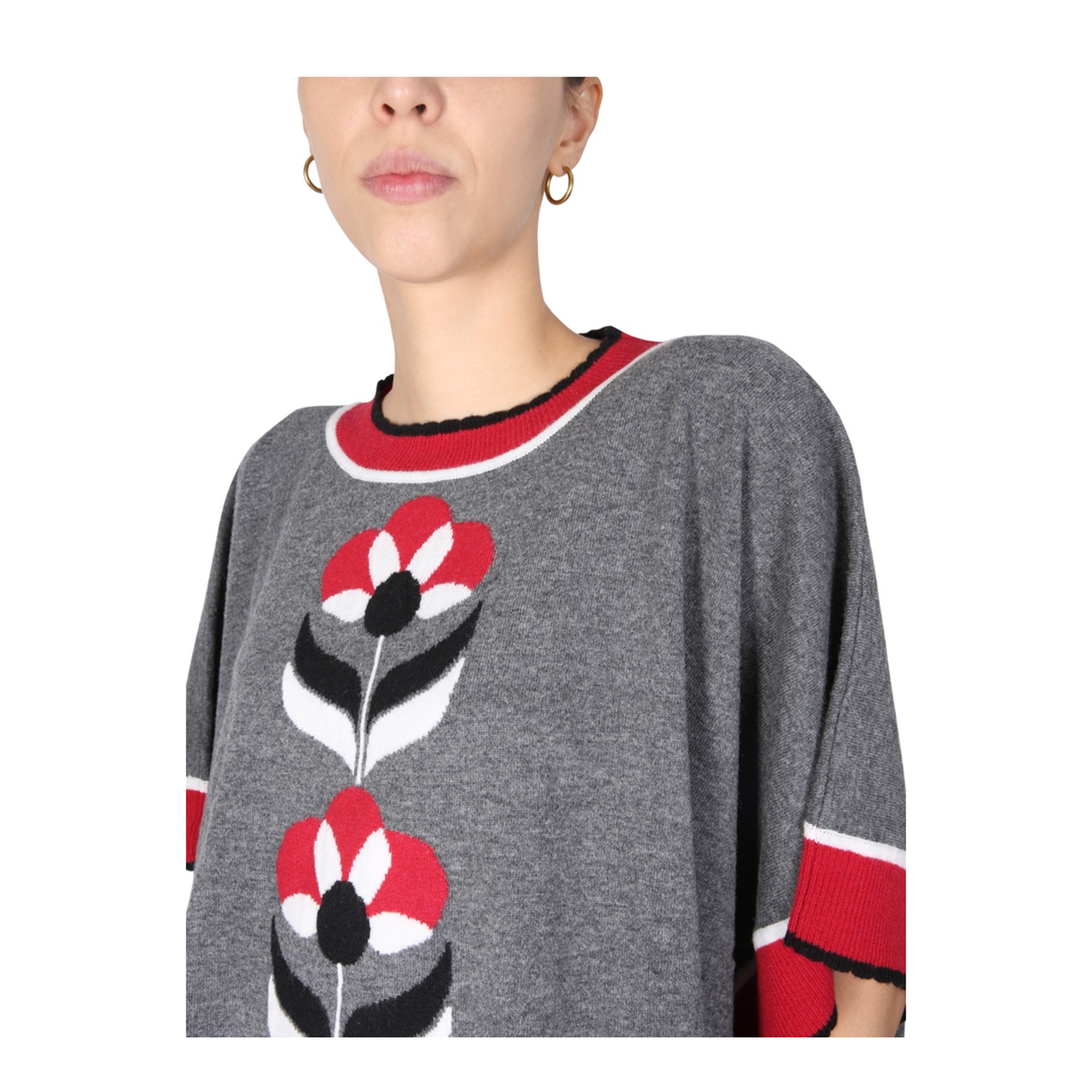 MAYFEYR - BOUTIQUE MOSCHINO - Wool Jersey Sweater - 091461021508