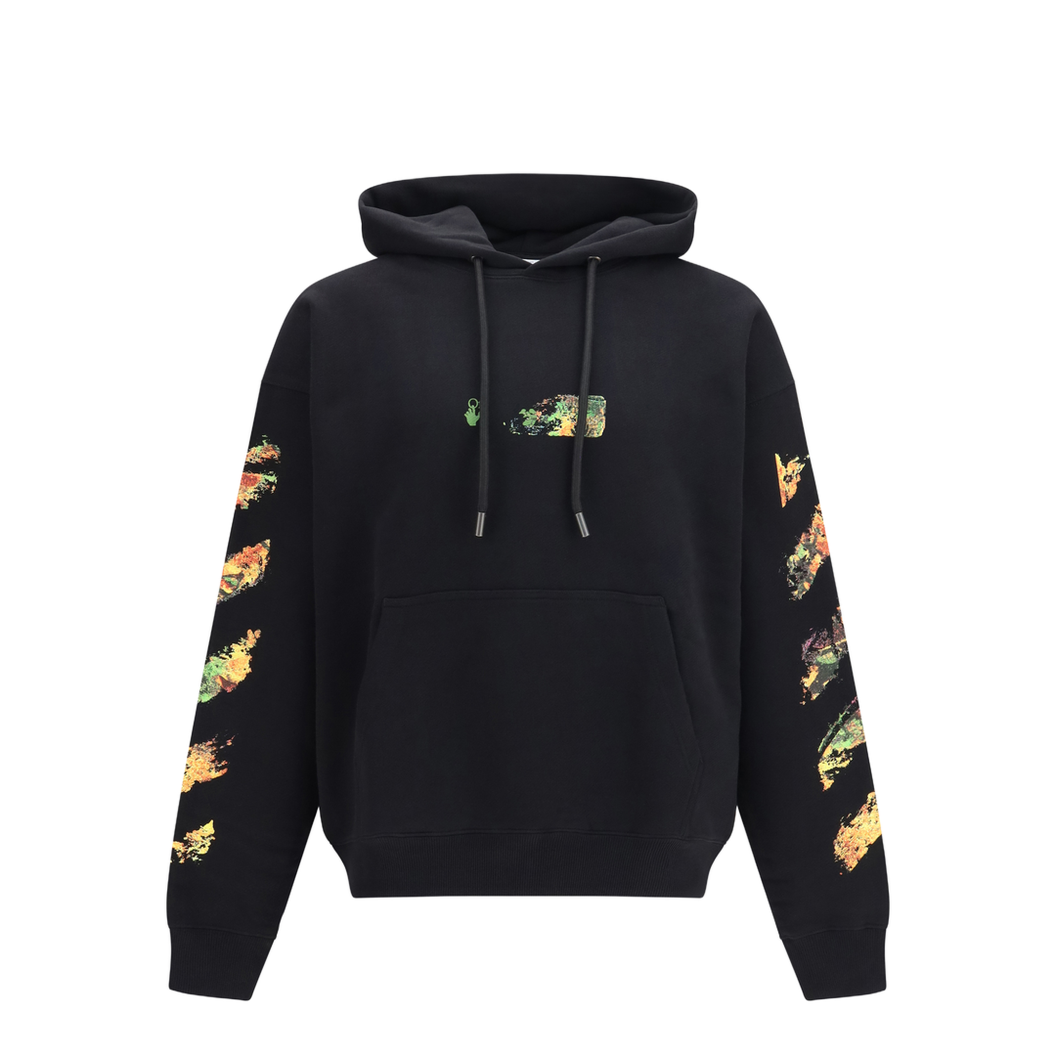 MAYFEYR - Off-White - Spray Arrow Hoodie - OMBB085F26FLE00400