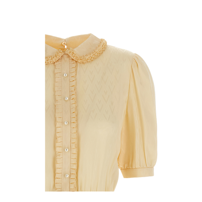 Crepe Couture Short Dress