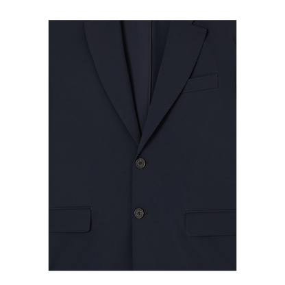 Travel Essentials Nylon Single-Breasted Blazer