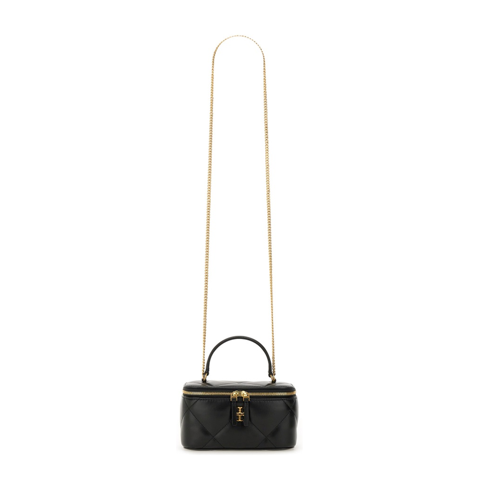 Vanity Black Leather Bag