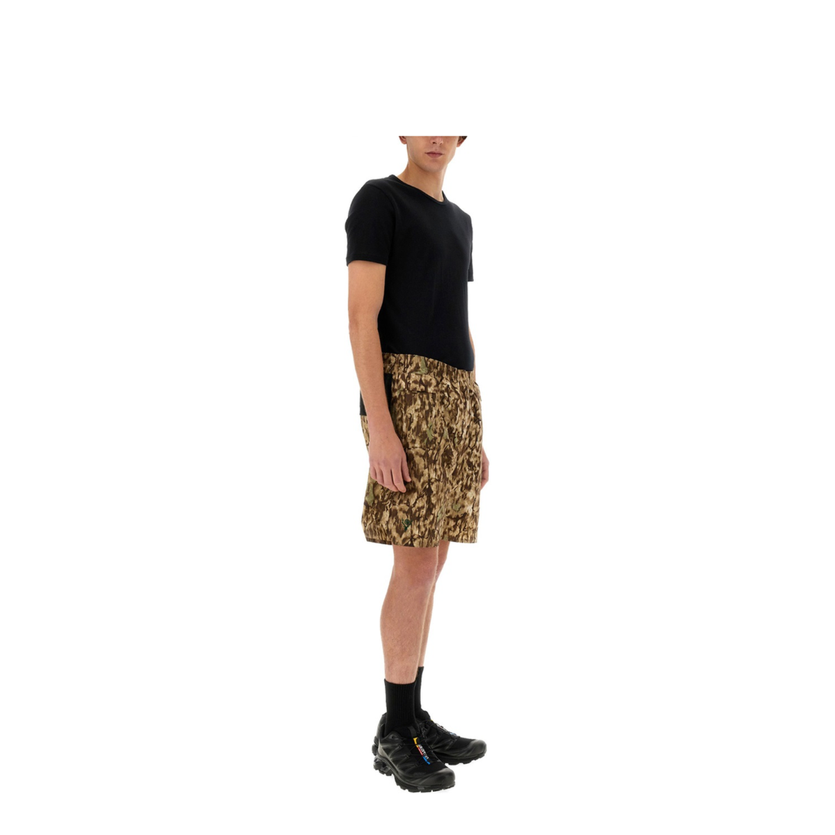 MAYFEYR - SOUTH2 WEST8 - Poly Stretch Bermuda Shorts - OT468HORNCAMO