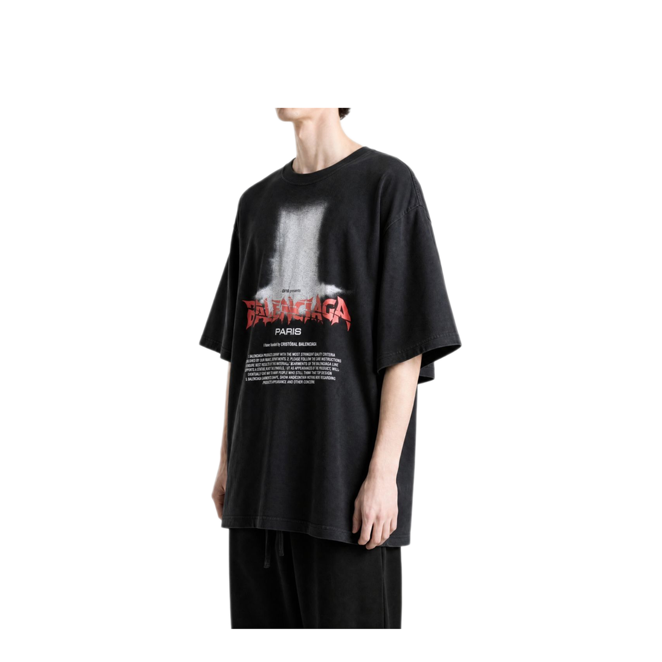 MAYFEYR - Balenciaga - T-Shirts And Polos Black - 850345TUVO41000