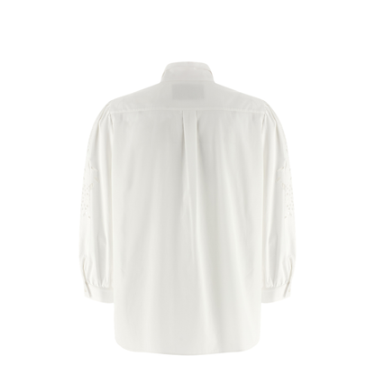 Shirt embroidered Sangallo