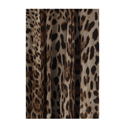 MAYFEYR - Dolce & Gabbana - Leopard Print Chiffon Skirt - F4DC8TFS1ARHY13M