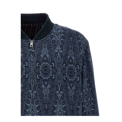 Men's Jacquard Bomber Jacket