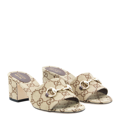 Slide Sandal with Horsebit