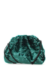 Mini Pouch Crossbody Bag In Dark Green Dark