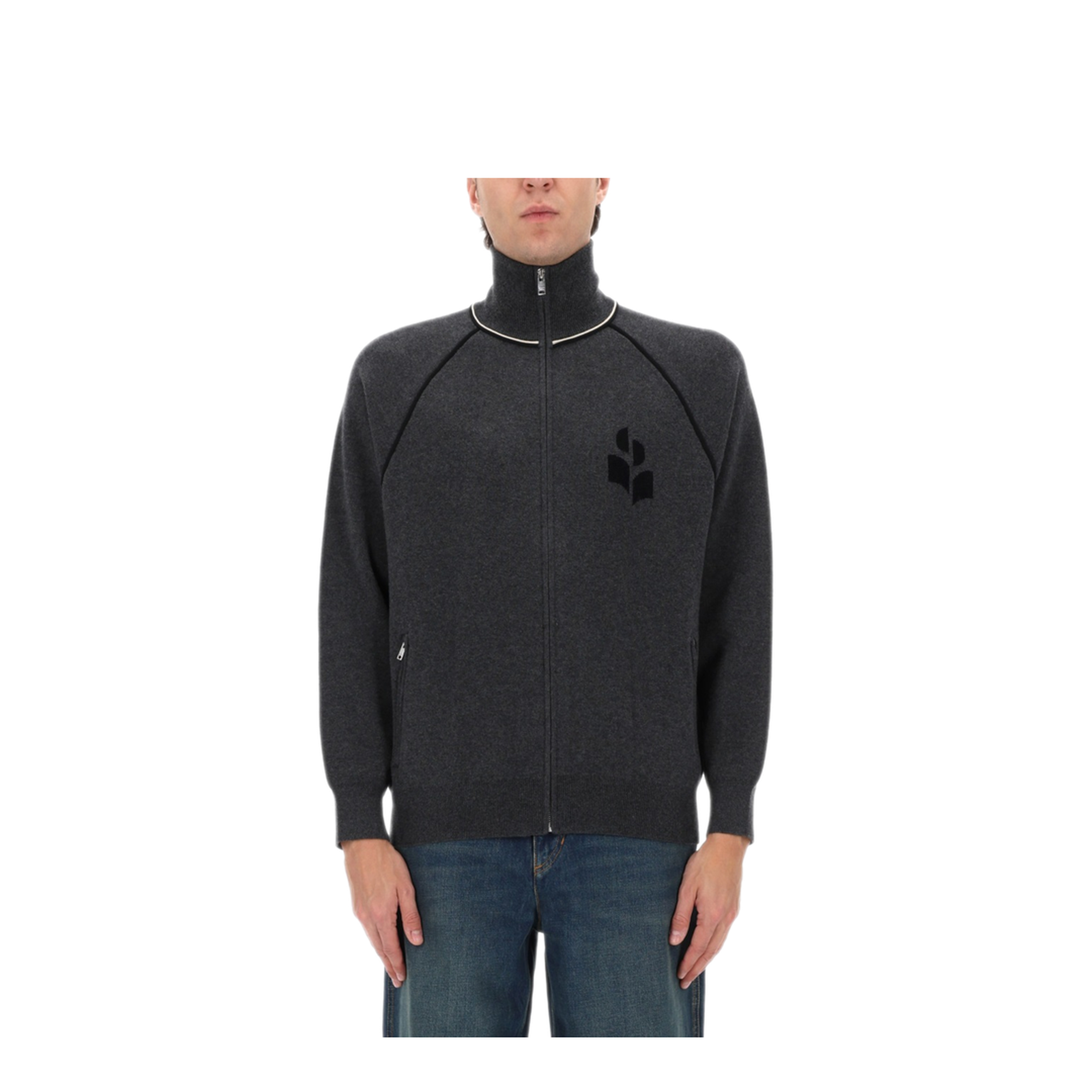 MAYFEYR - Marant - Sergio Logo Sweatshirt - CA0171HAD1L06HANBK