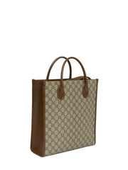 GG Supreme Tote Bag, Gold Hardware