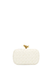 Knot Minaudiere Intrecciato Clutch Bag