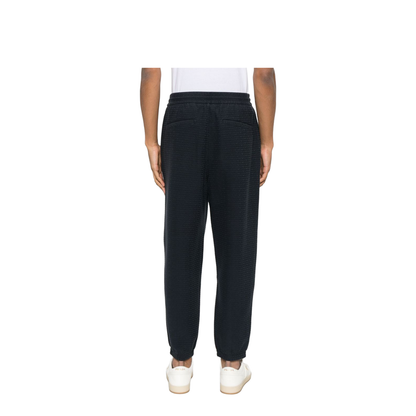 Lyocell Blend Jersey Joggers with All-Over Lettering