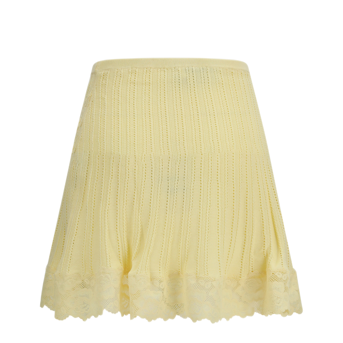 Slim Fit Knitted Mini Skirt