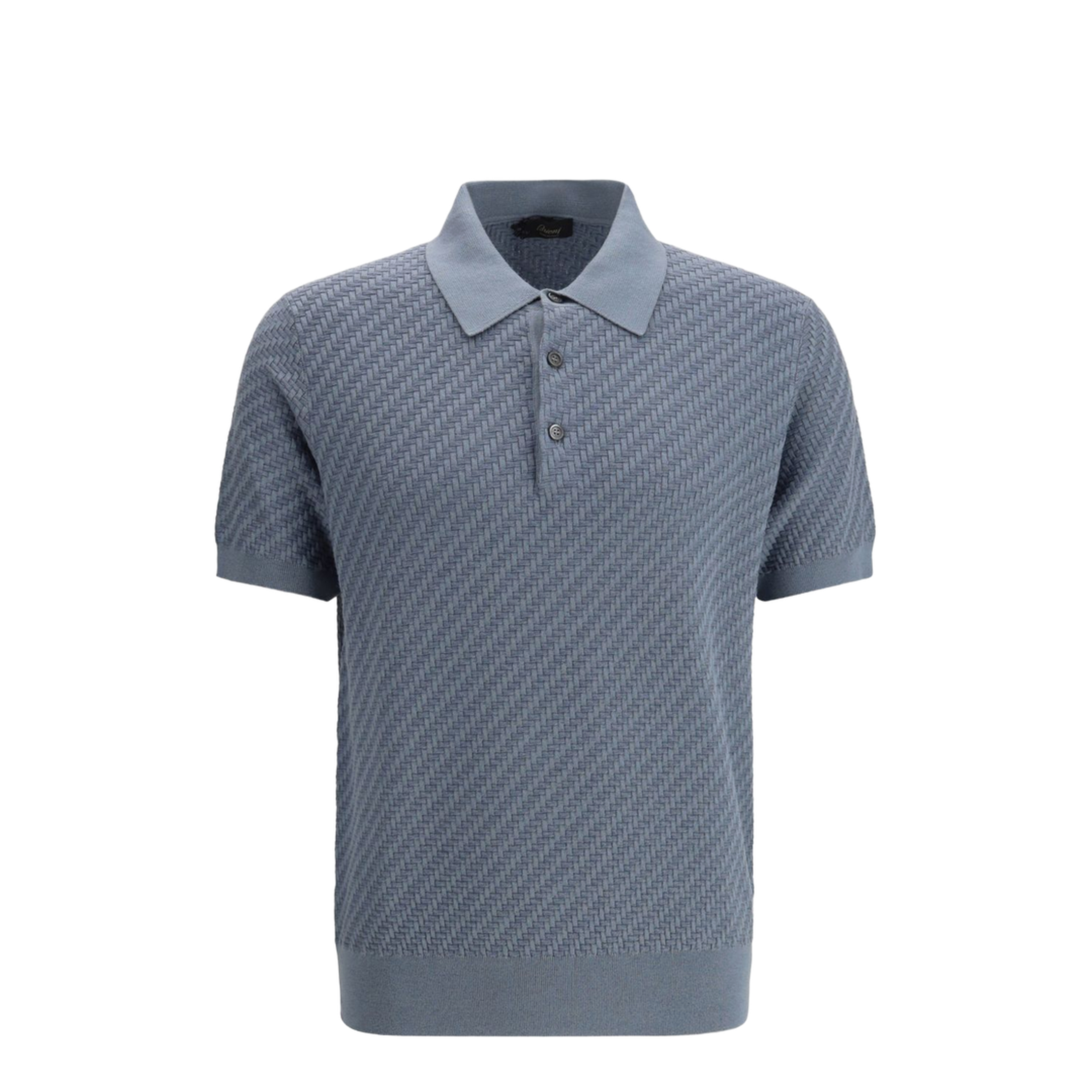 MAYFEYR - Brioni - T-Shirts And Polos Clear Blue - UMR20OPAK224500