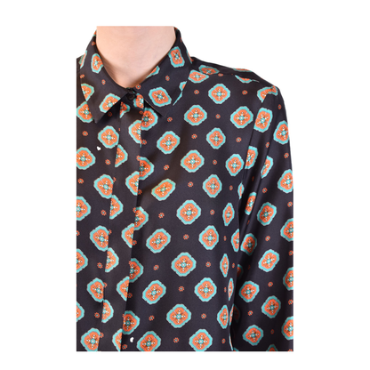 MAYFEYR - Alberto Biani - Black Silk Shirt - MM864SE315690