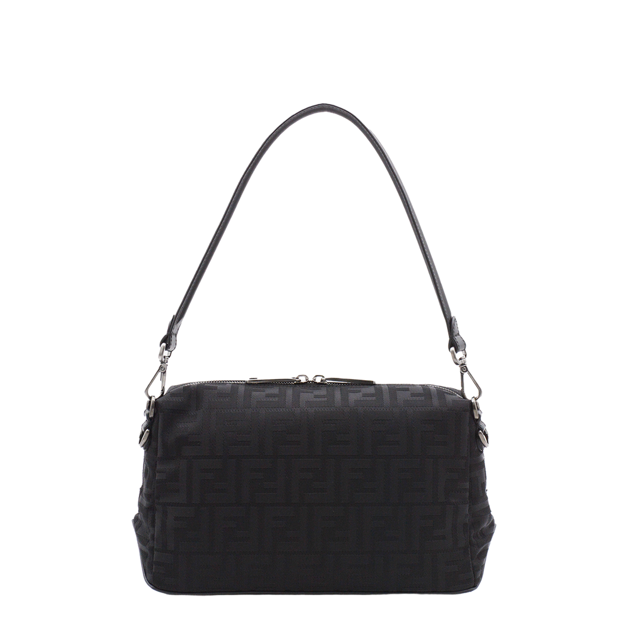 Medium Fabric Black Bag