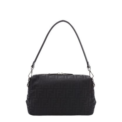 Medium Fabric Black Bag