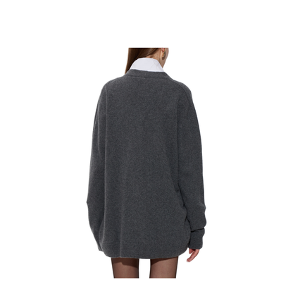 Wool Cashmere Sweater Grey