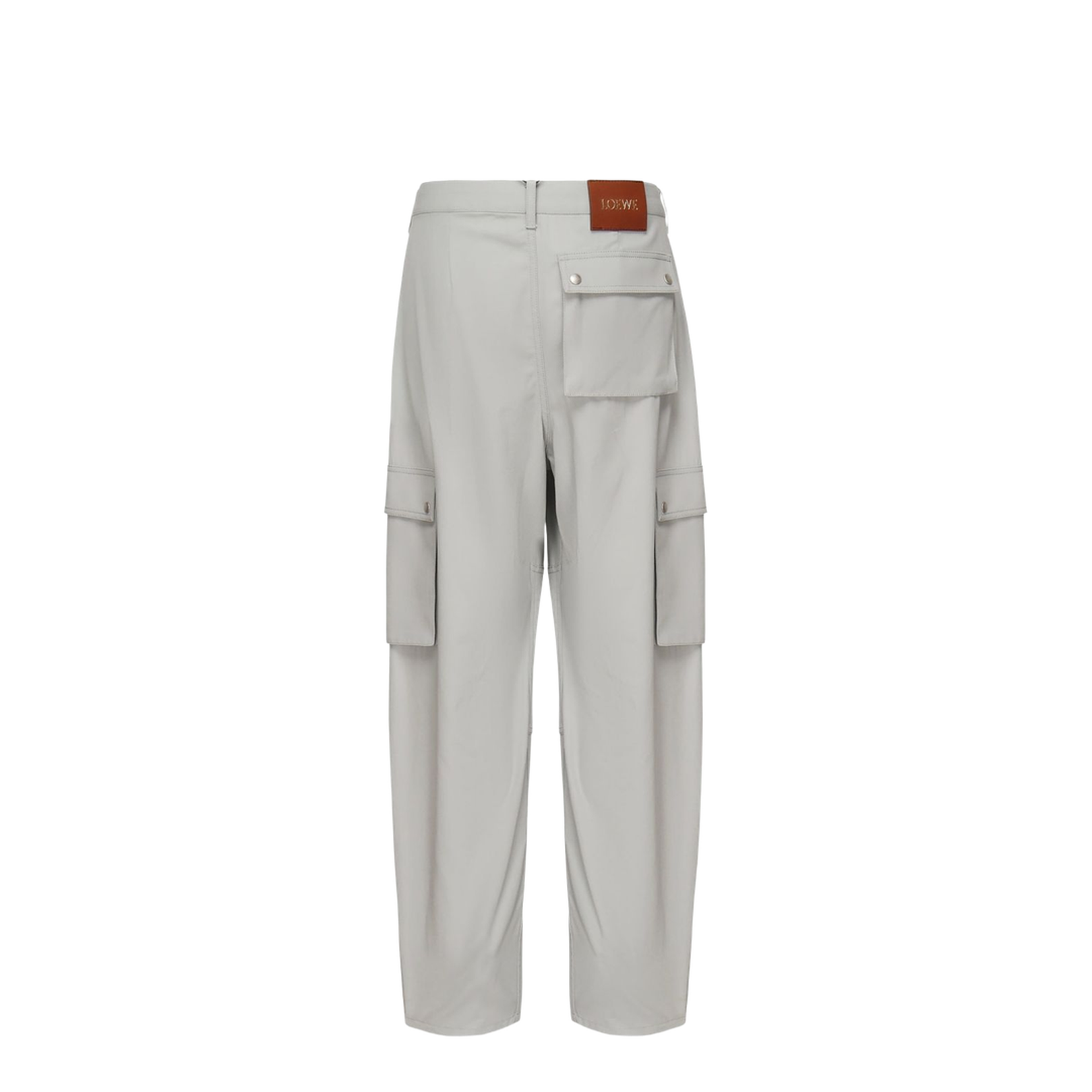 Cargo Trousers in Cotton Grey