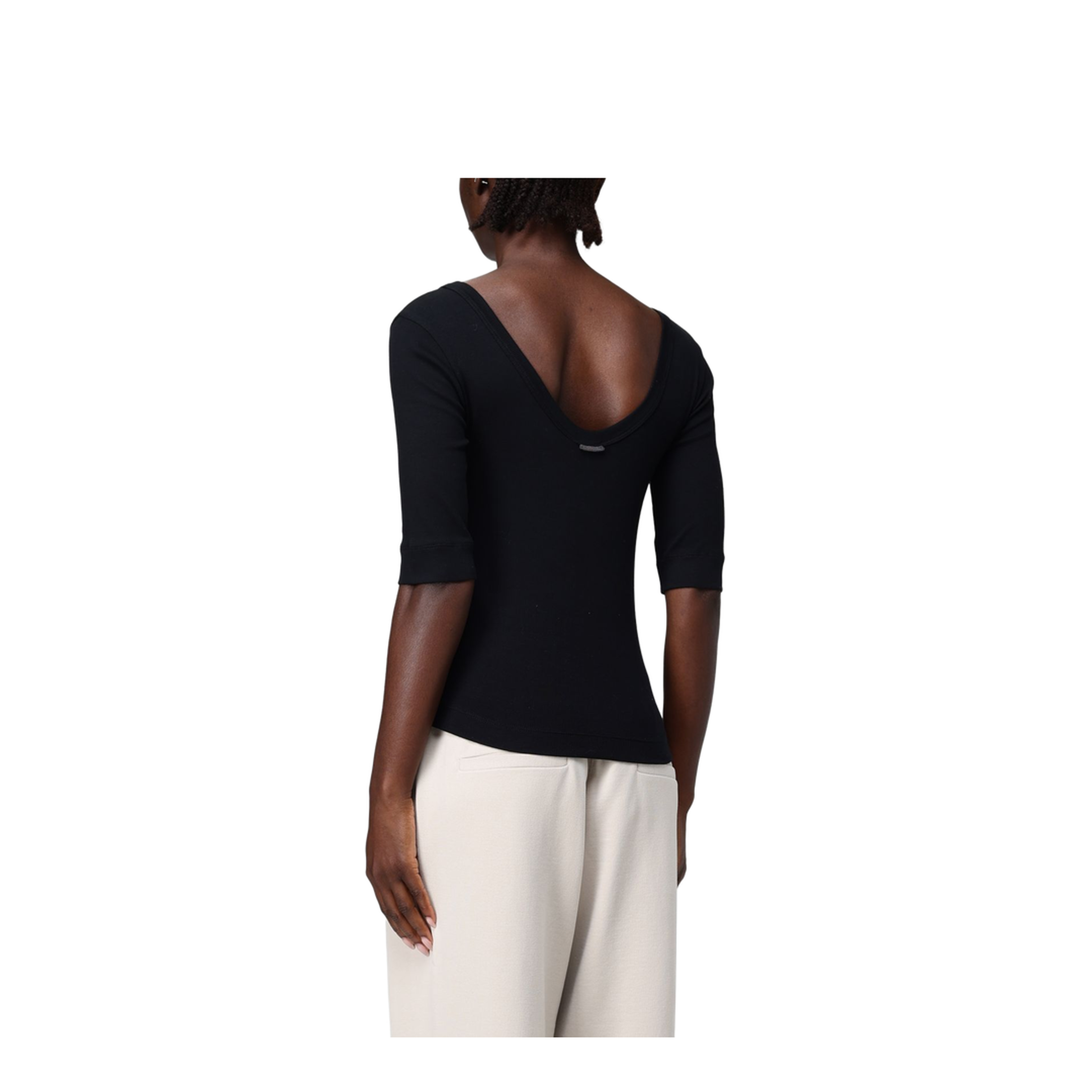 MAYFEYR - Brunello Cucinelli - T-Shirt In Cotton Stretch - M0TC8FX220C101