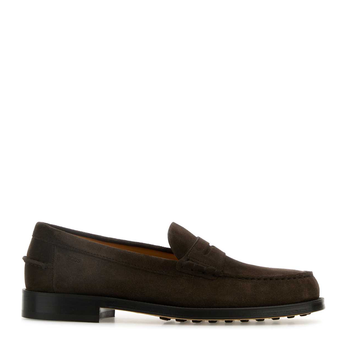 Dark Brown Suede Loafers