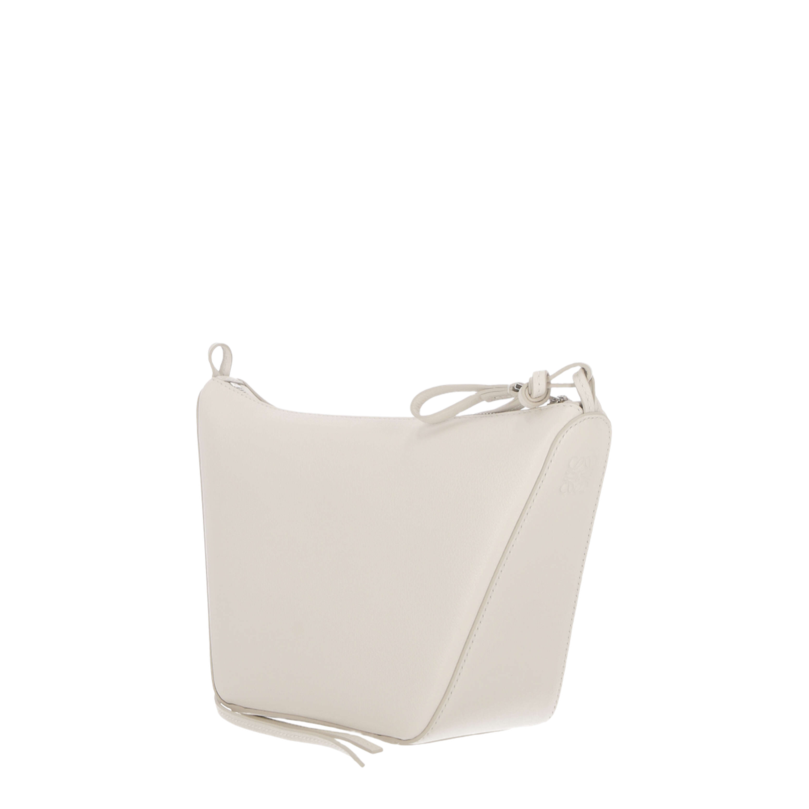 Leather Mini Hammock Hobo Bag