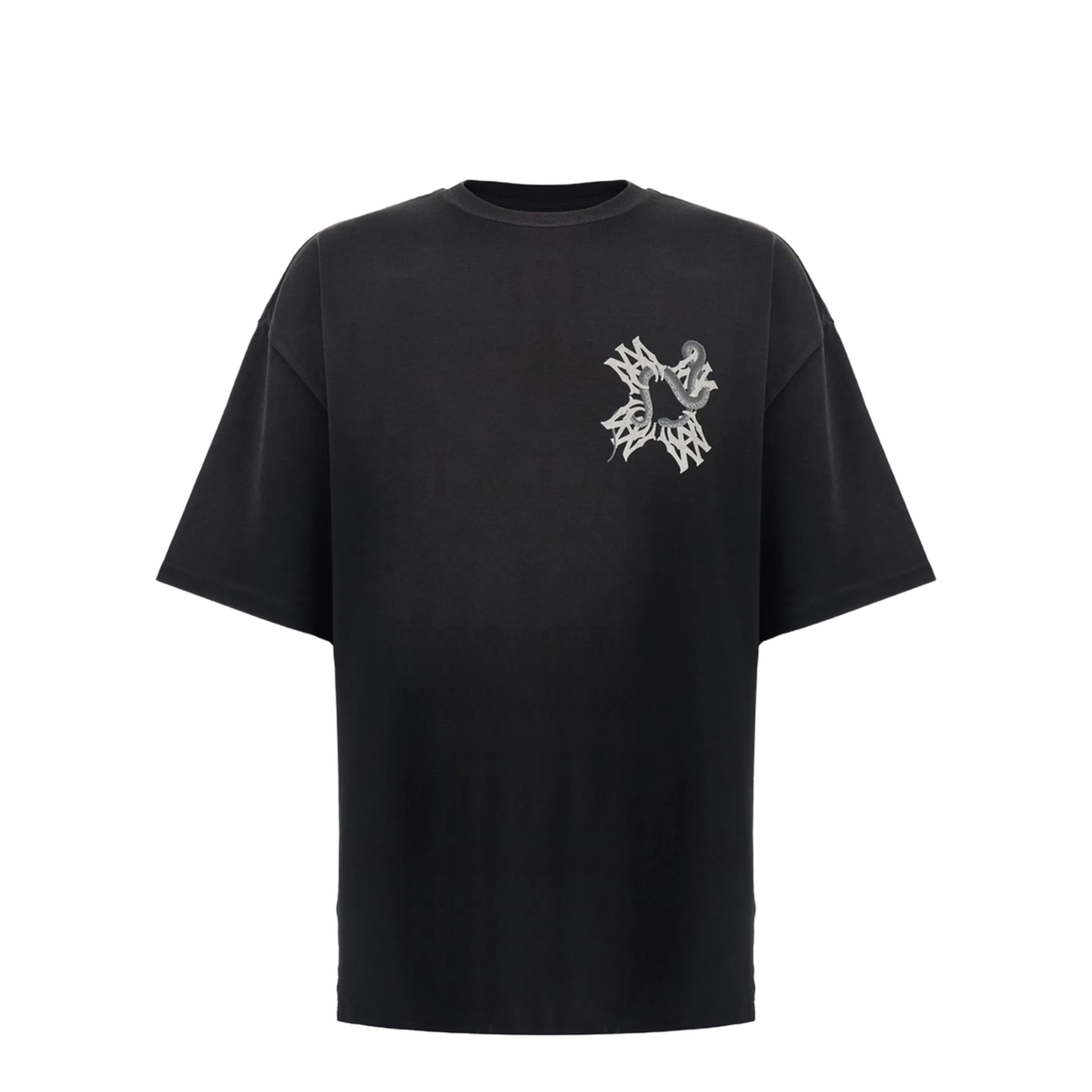 Printed Logo T-Shirt - Black