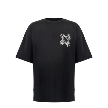 Printed Logo T-Shirt - Black