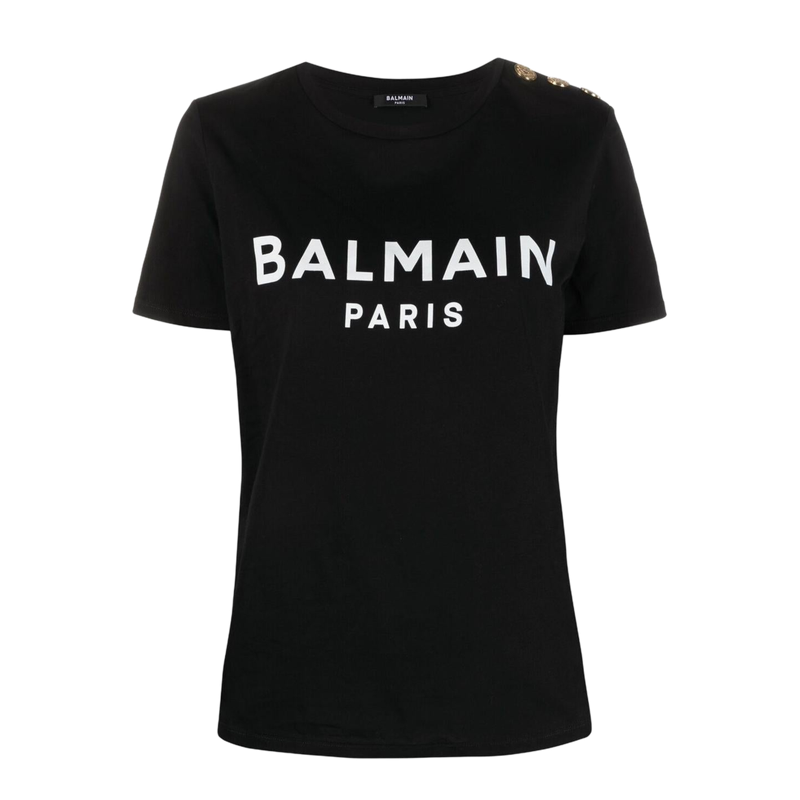 Balmain T-shirts and Polos Black