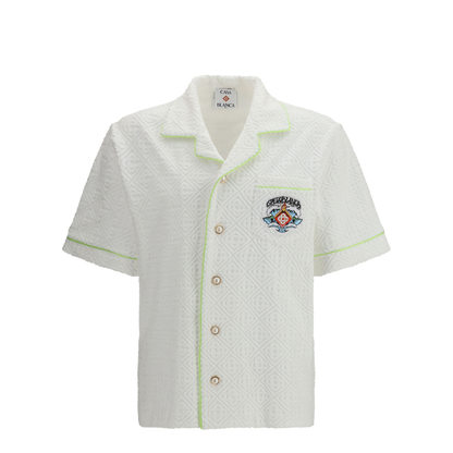 MAYFEYR - Casablanca - Polo With Logo - MSP26SH08503