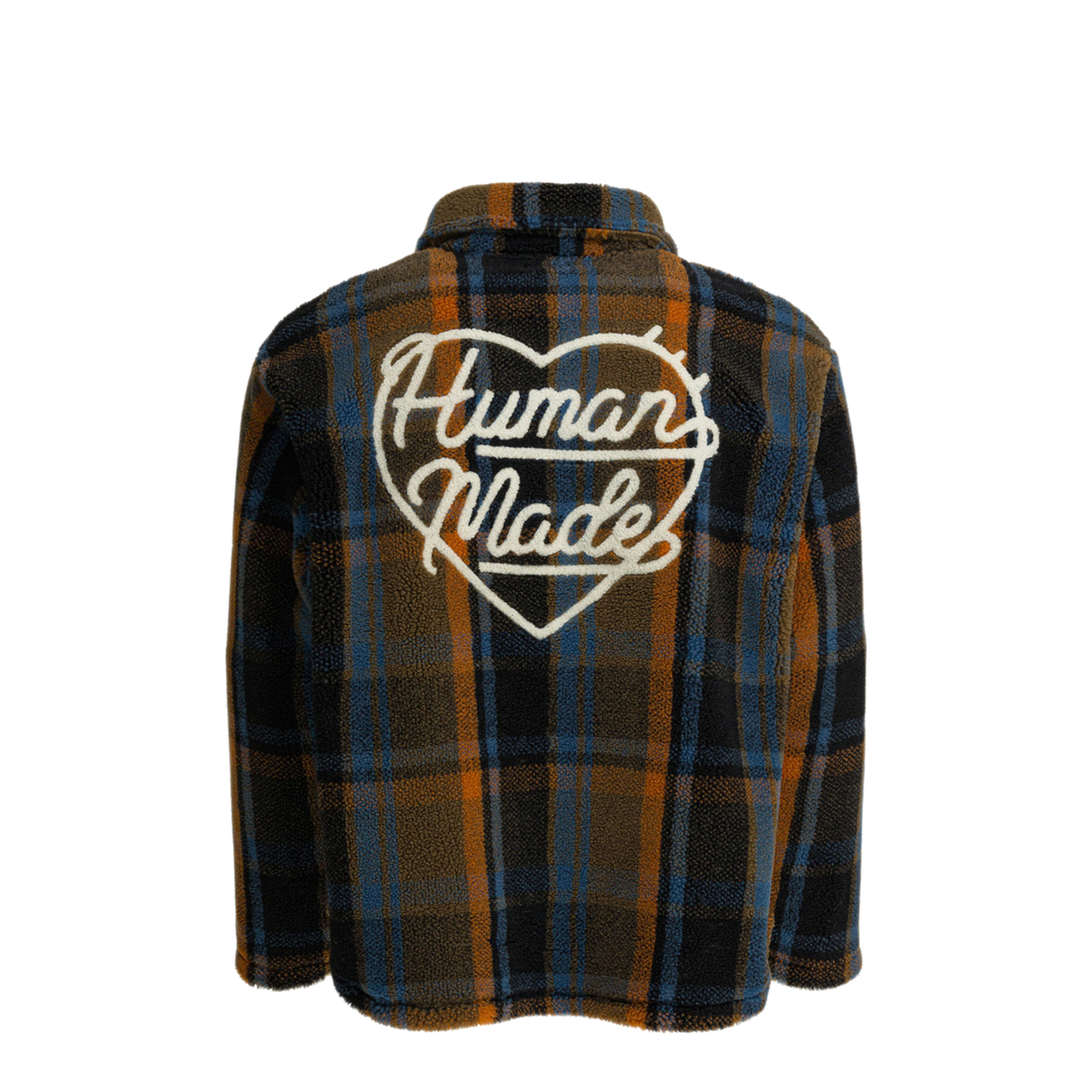 MAYFEYR - Human Made - Check Polo Sweater - HM30CS015BROWN