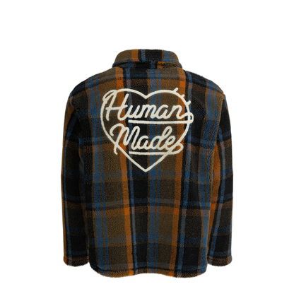 MAYFEYR - Human Made - Check Polo Sweater - HM30CS015BROWN