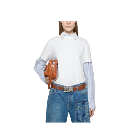 MAYFEYR - Acne - Crew Neck T-Shirt White - CL0309183