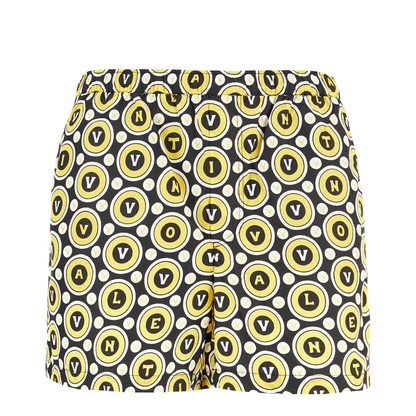 Printed nylon swimming shorts