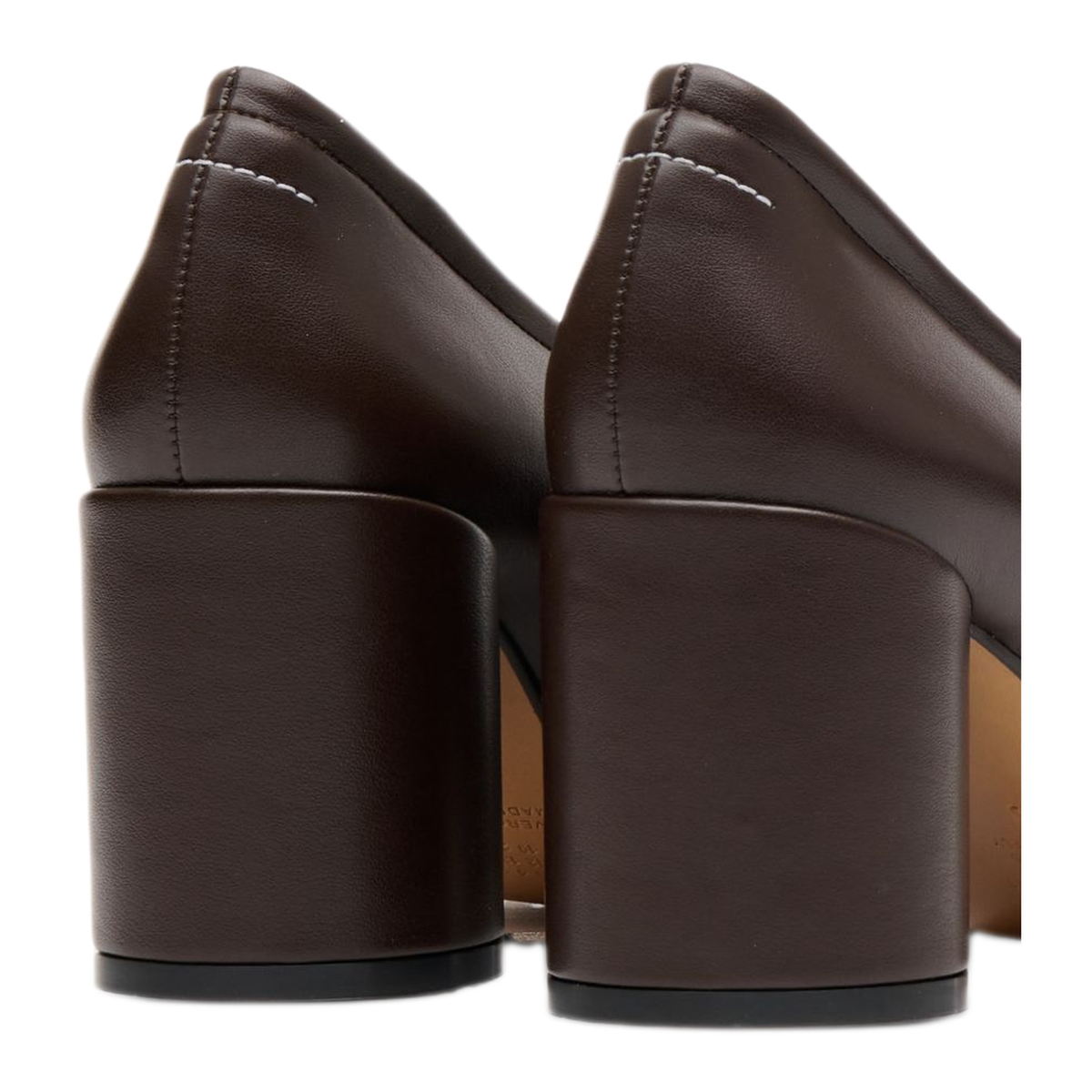 MAYFEYR - Mm6 Maison Margiela - With Heel Brown - S66WL0077P7867T8243