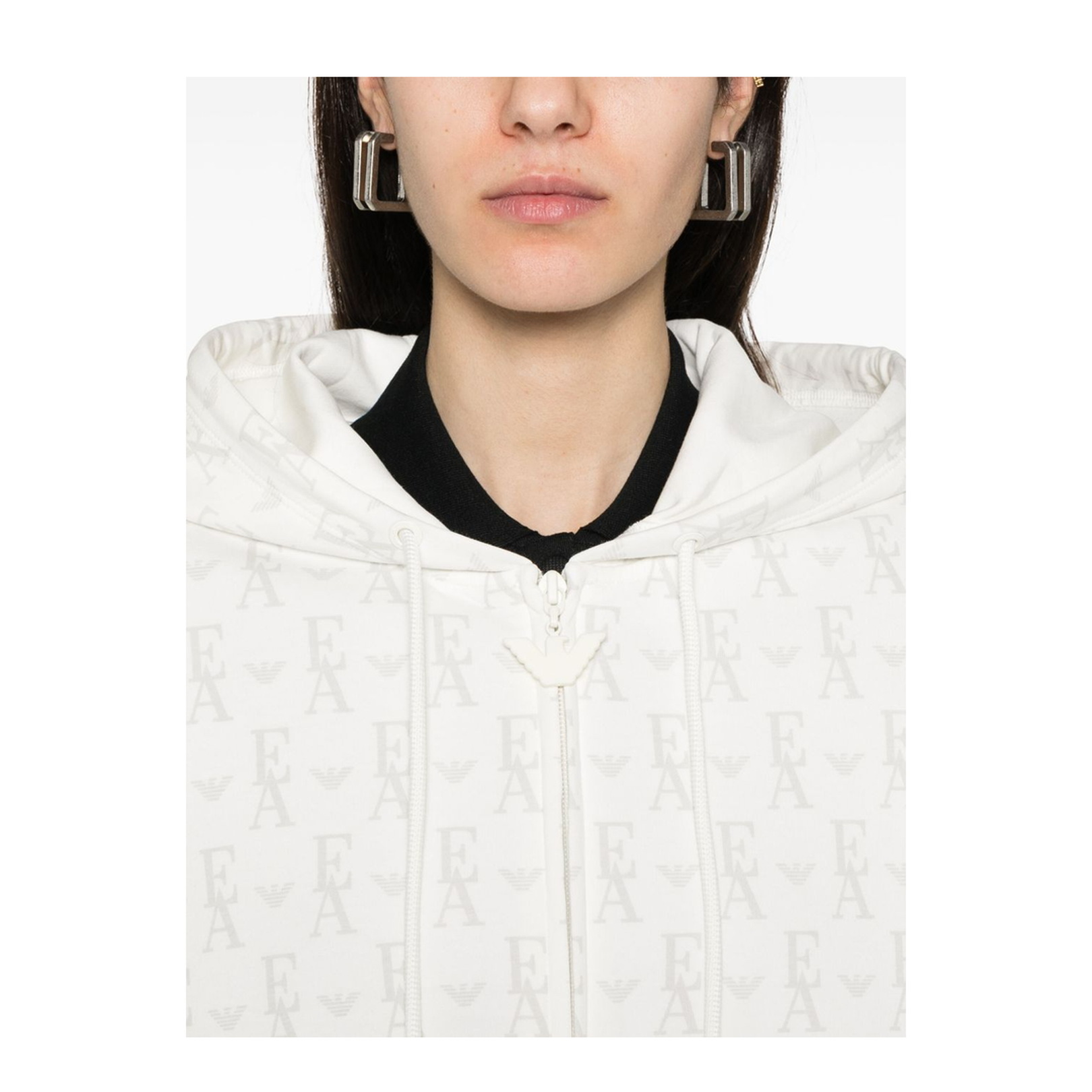 Allover Logo Hoodie