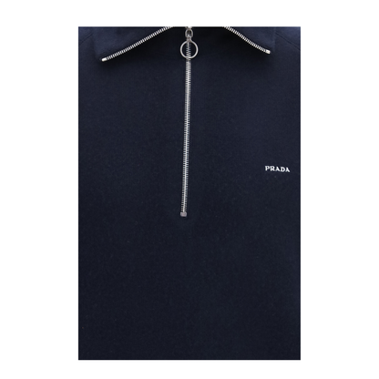 MAYFEYR - Prada - Half Zip Wool And Cashmere Sweater - UMF398SOOO6242