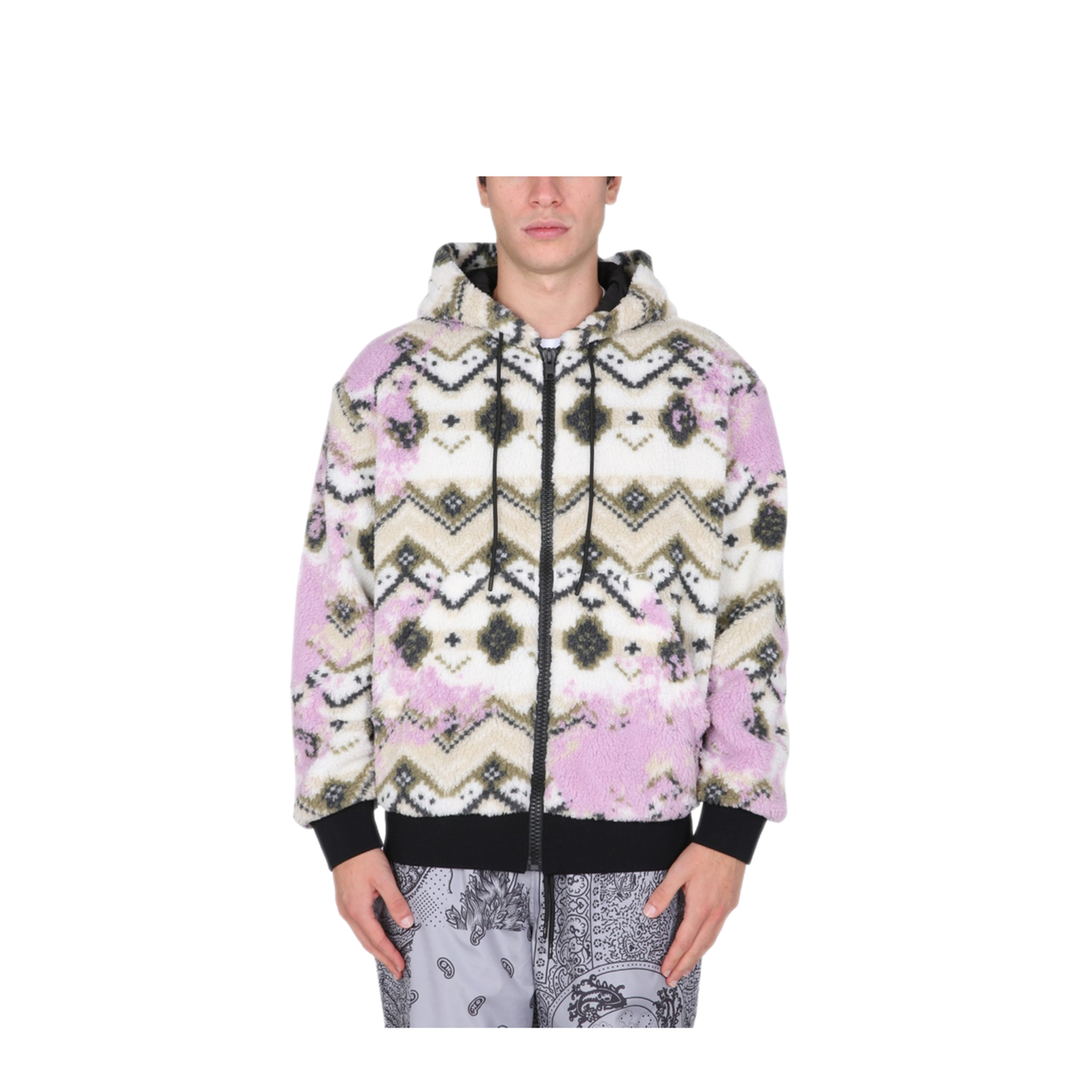 MAYFEYR - MSGM - Fleece Sherpa Jacket - 3140MH1721750303