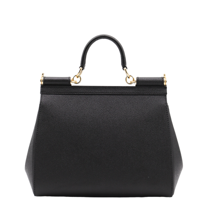 Large Sicily Handbag in Black