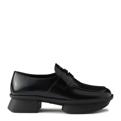 MAYFEYR - Prada - Equal Brushed Leather Loafers - 1D985NFD040055
