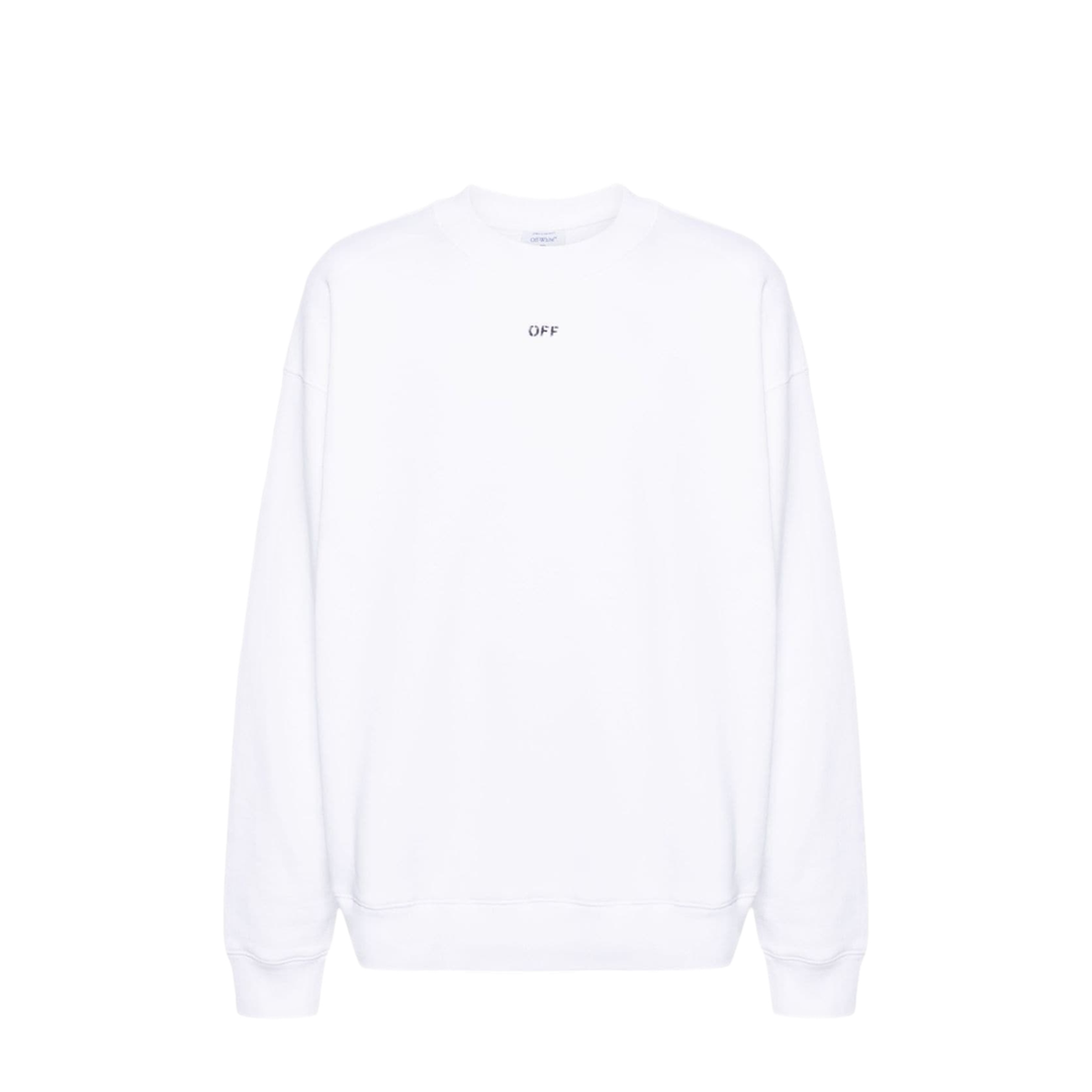 MAYFEYR - Off-White - Embroidered-Logo Cotton Sweatshirt - OMBA054C99FLE0060110